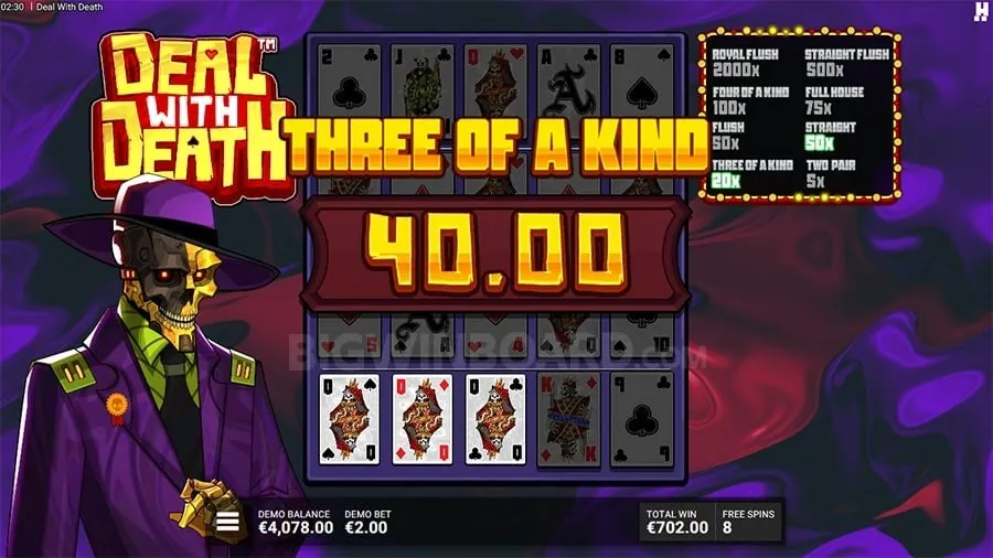 Mobile interface showing GCash payment for table game